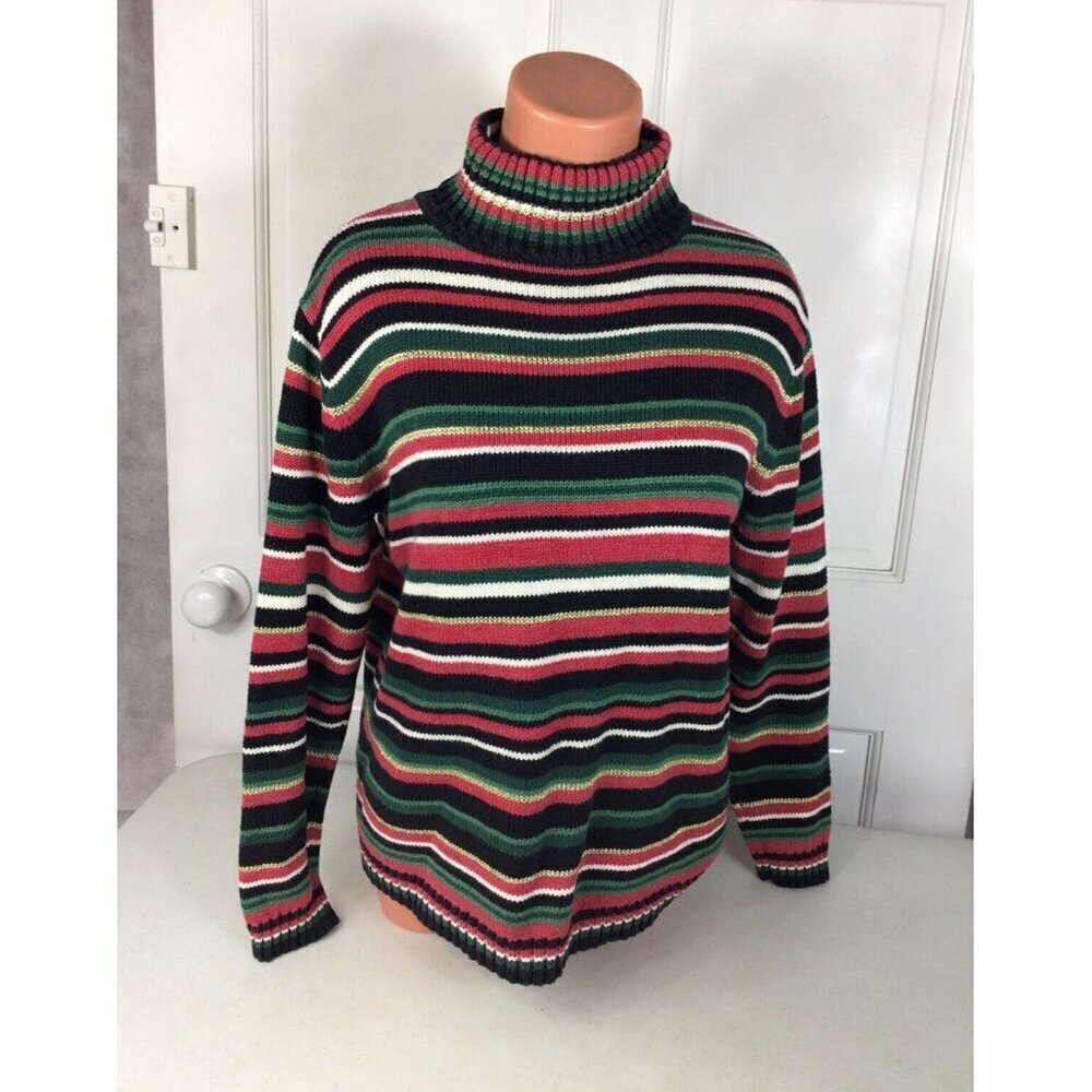 Tiara Turtleneck Sweater Womens Medium